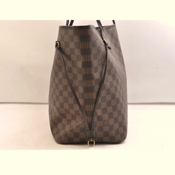 💯AUTHENTIC LOUIS VUITTON DAMIER EBENE NEVERFULL GM - Picture 4 of 16